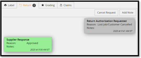 25. Runner Returns Reviewing Request