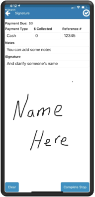 36. Route App Signature