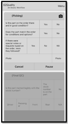 17 QC App Processing