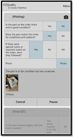 20. QC App process to Pause