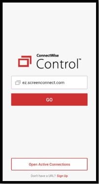 3. Connectwise code screen