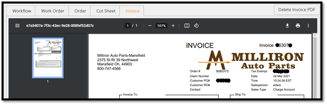Generate invoices 3